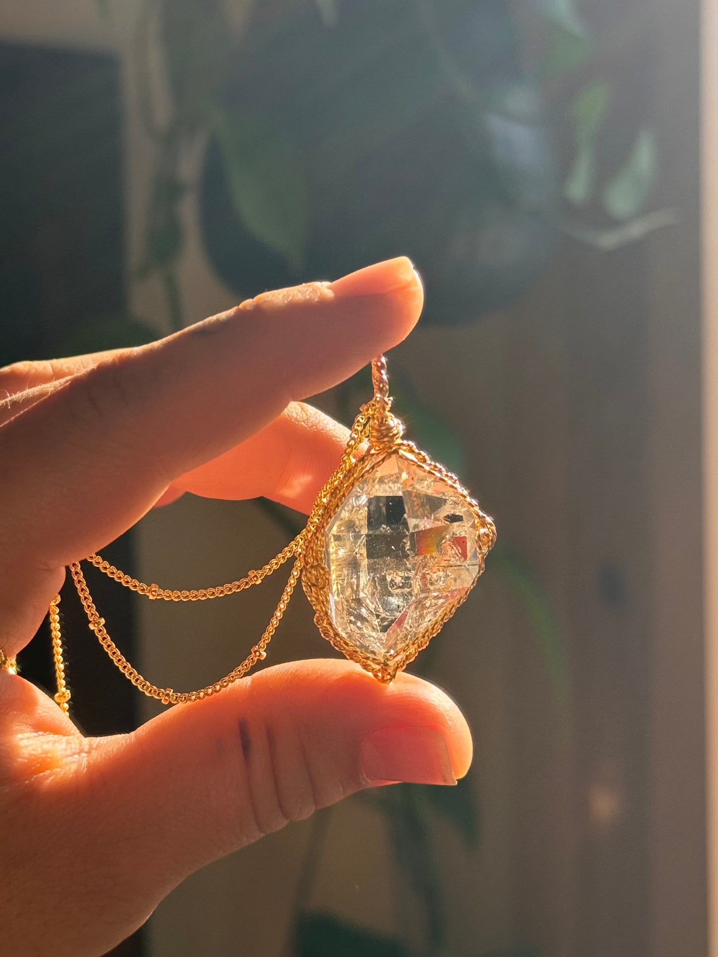 Mother of Diamonds ~ raw diamond sister “Morgayne” WISDOM