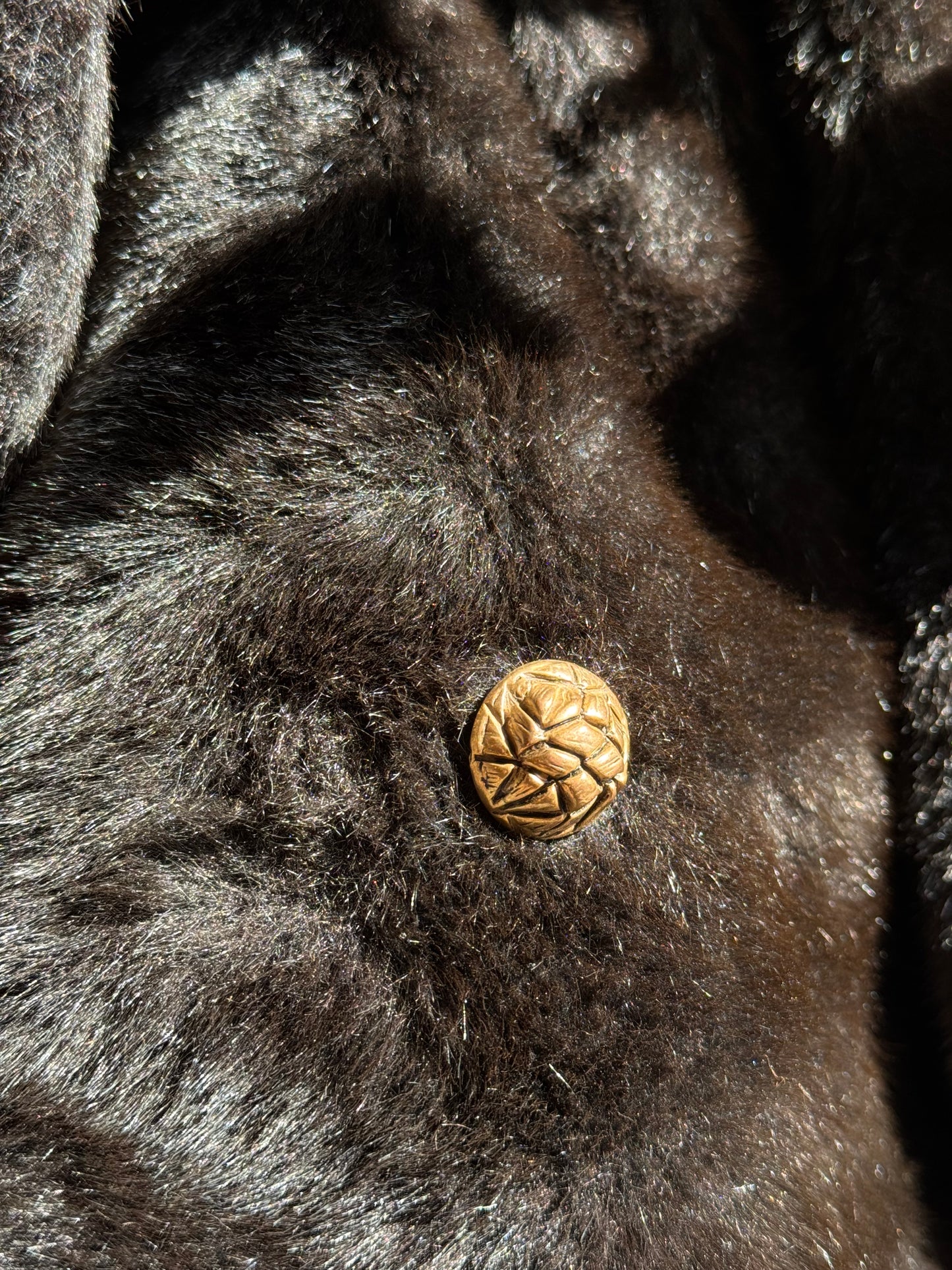 Vintage faux fur coat