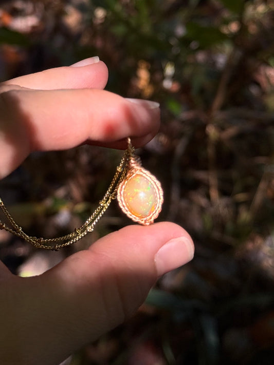 Eldest Opal Sister~ in 14k gold