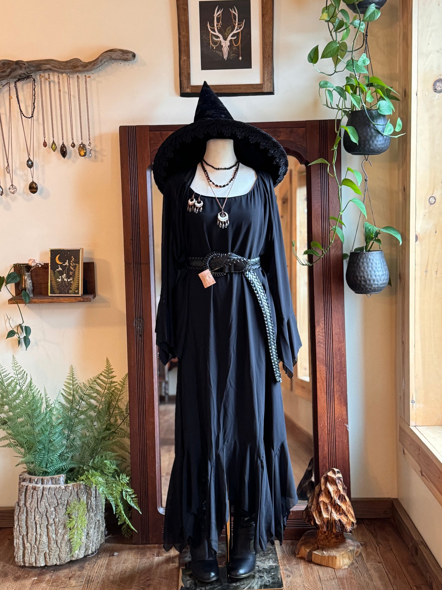 Flutter Dress Set Xxl with the belt