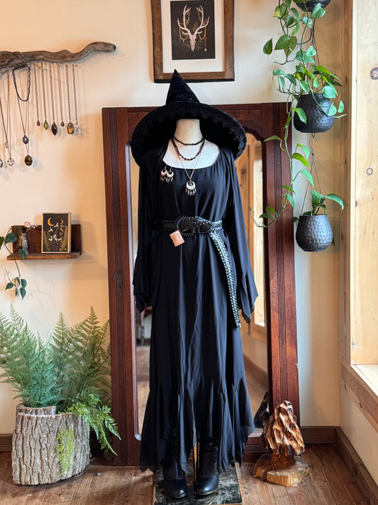 Flutter Dress Set Xxl with the belt