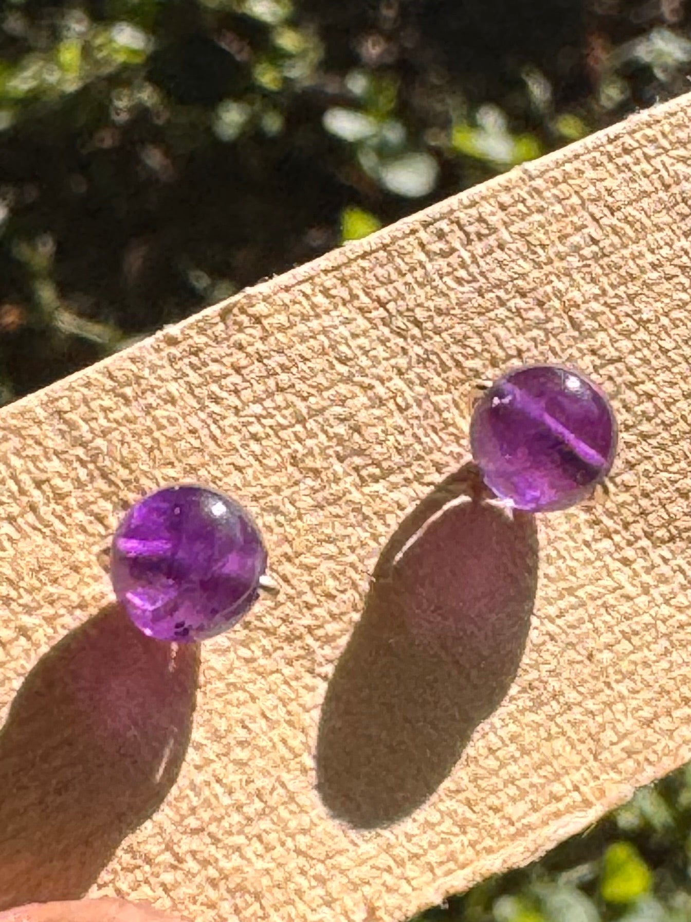 Stud earrings ~ Sterling multi gem options