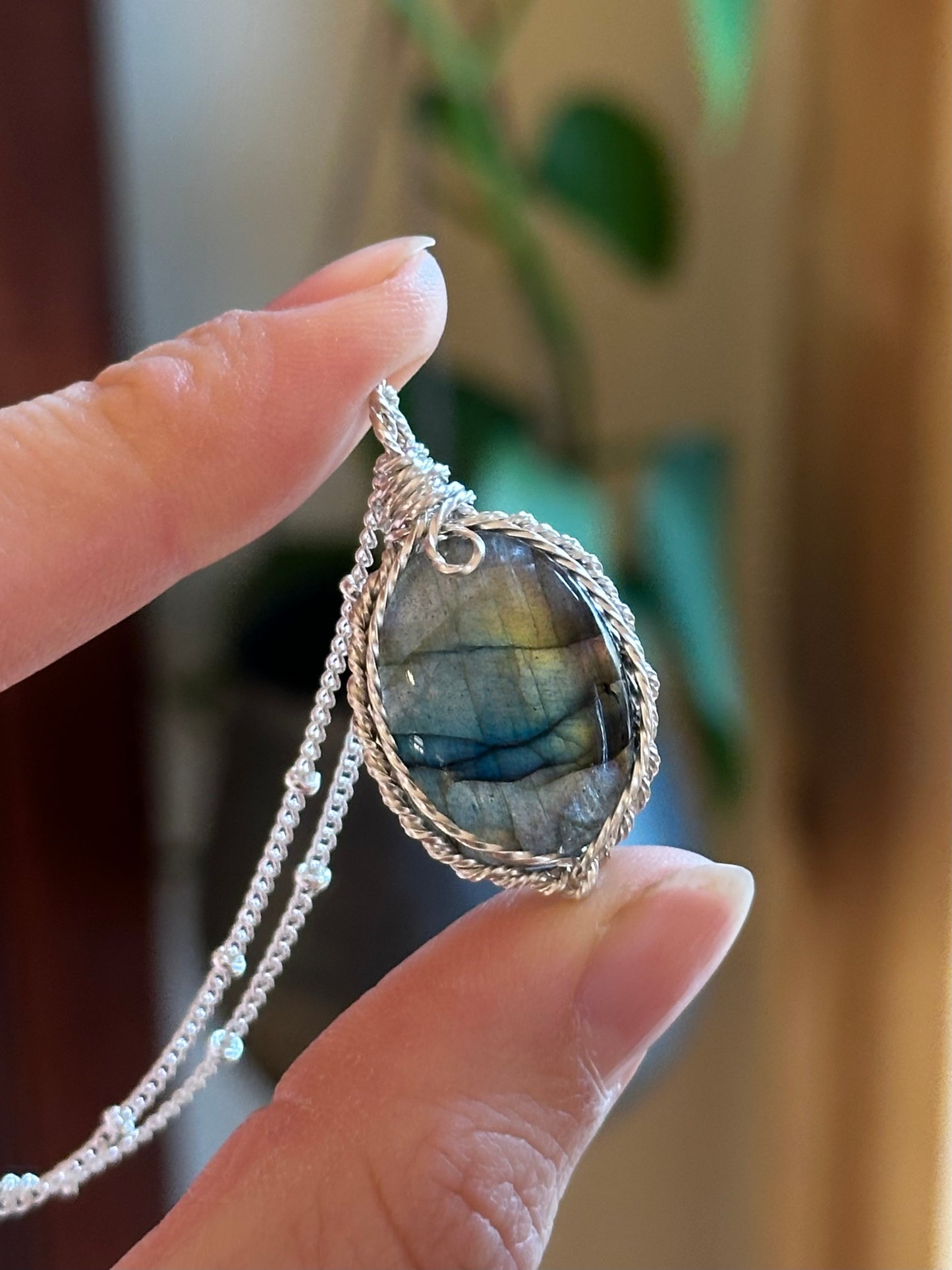 Labradorite in Sterling Silver