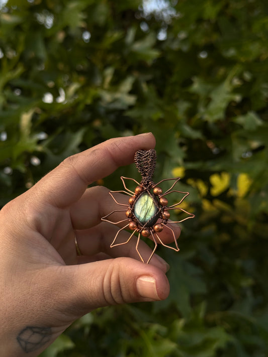 Labradorite Lotus