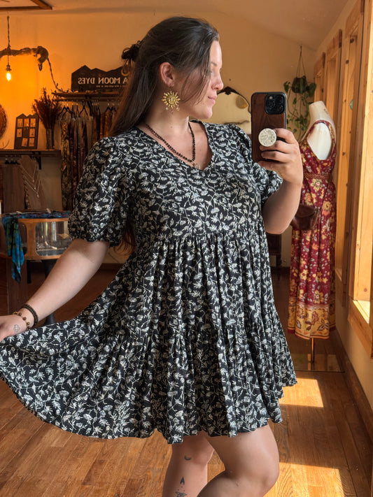 Wildflower Cotton Baby Doll Dress S
