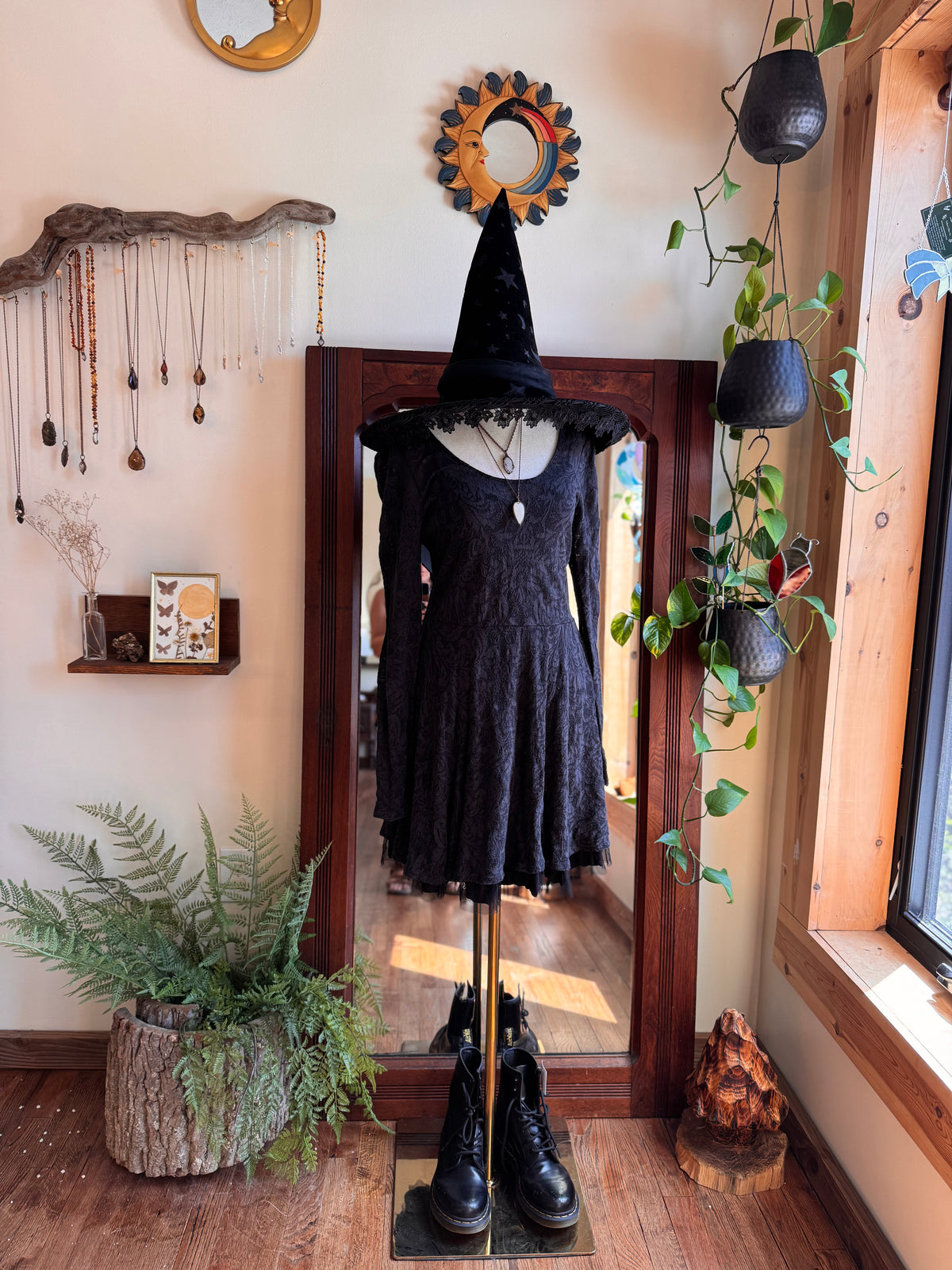 Size Medium charcoal grey Free People dress