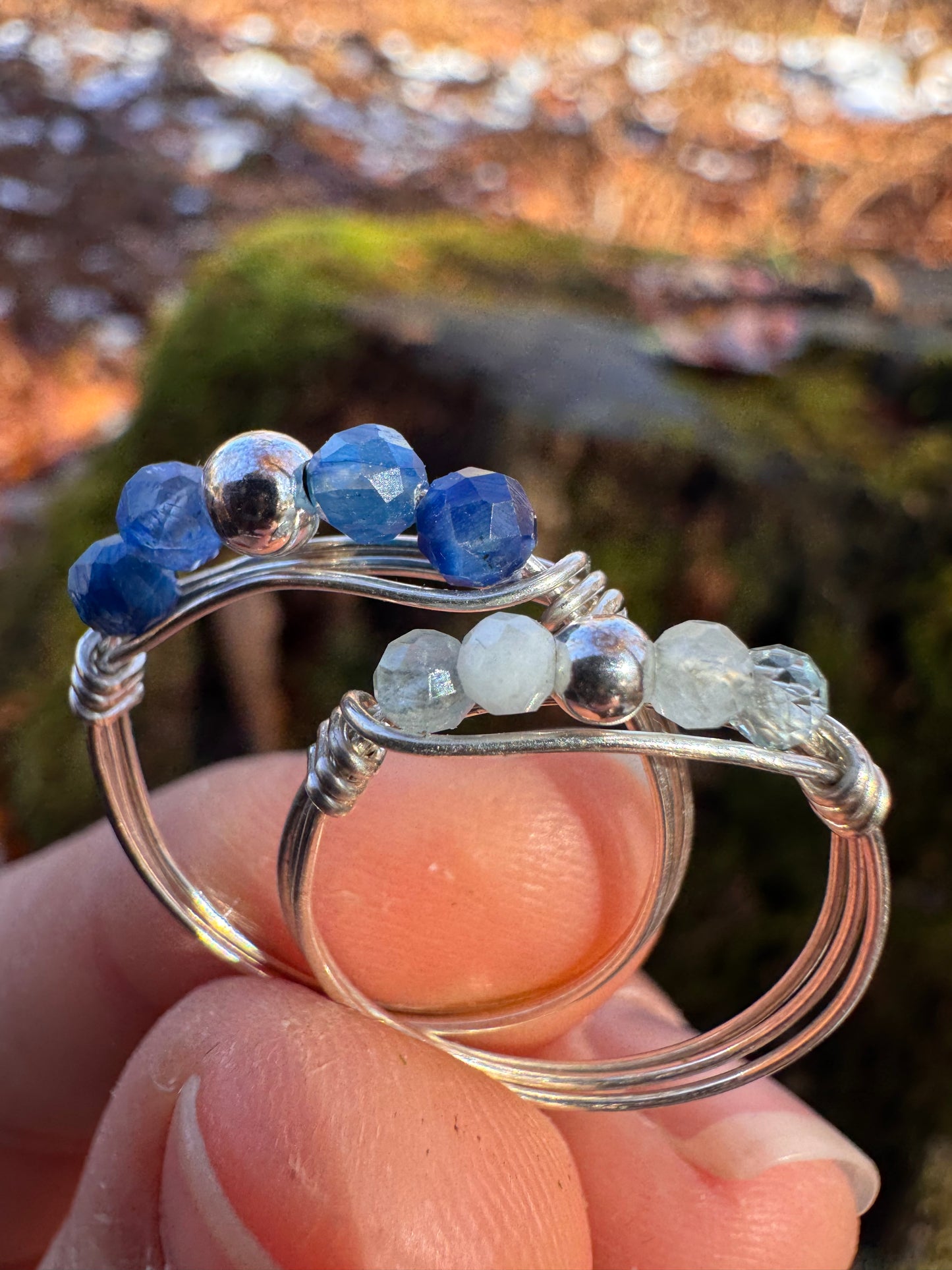 Kyanite Rings ~ Sterling sizes 4-10
