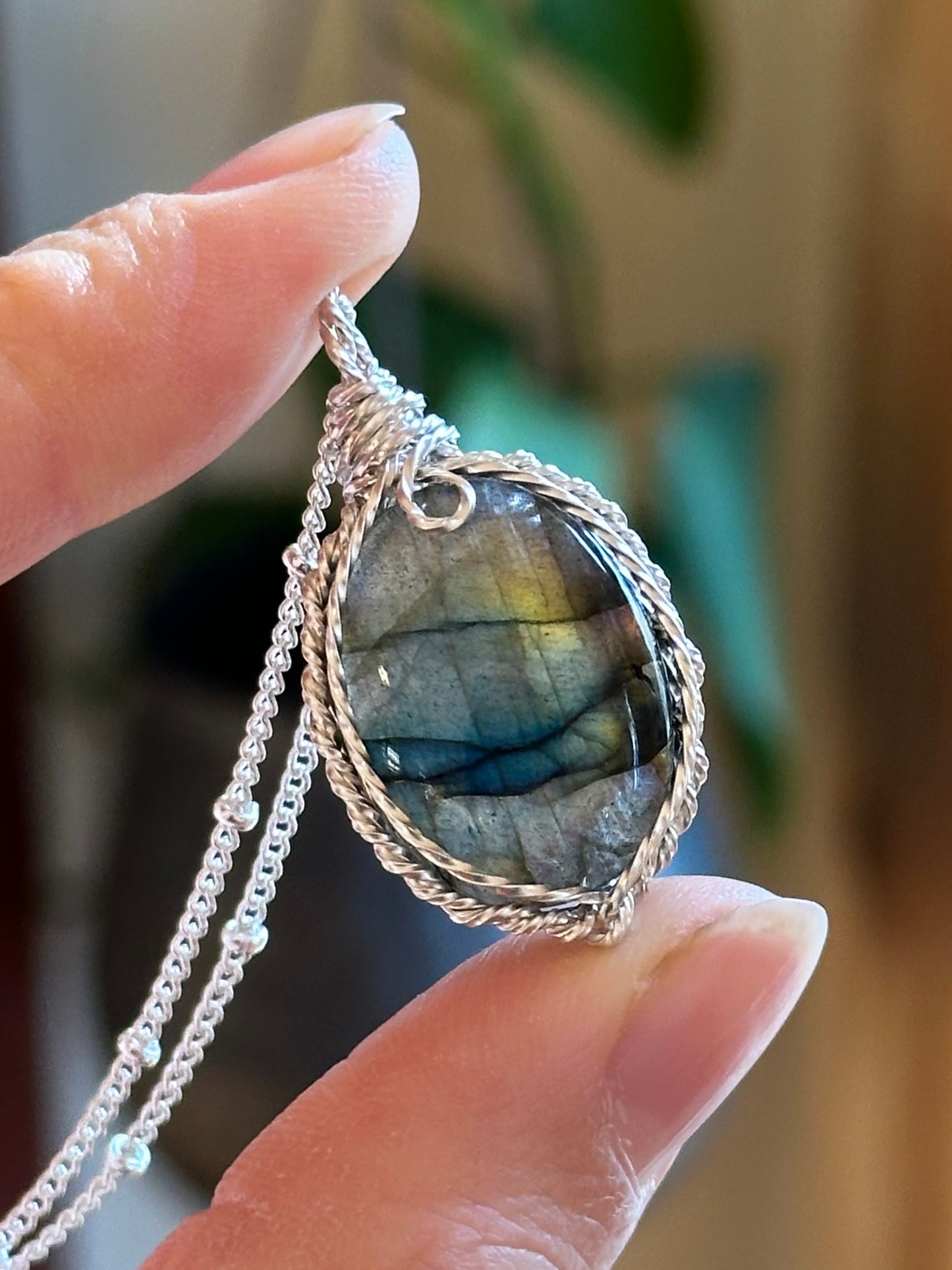 Labradorite in Sterling Silver