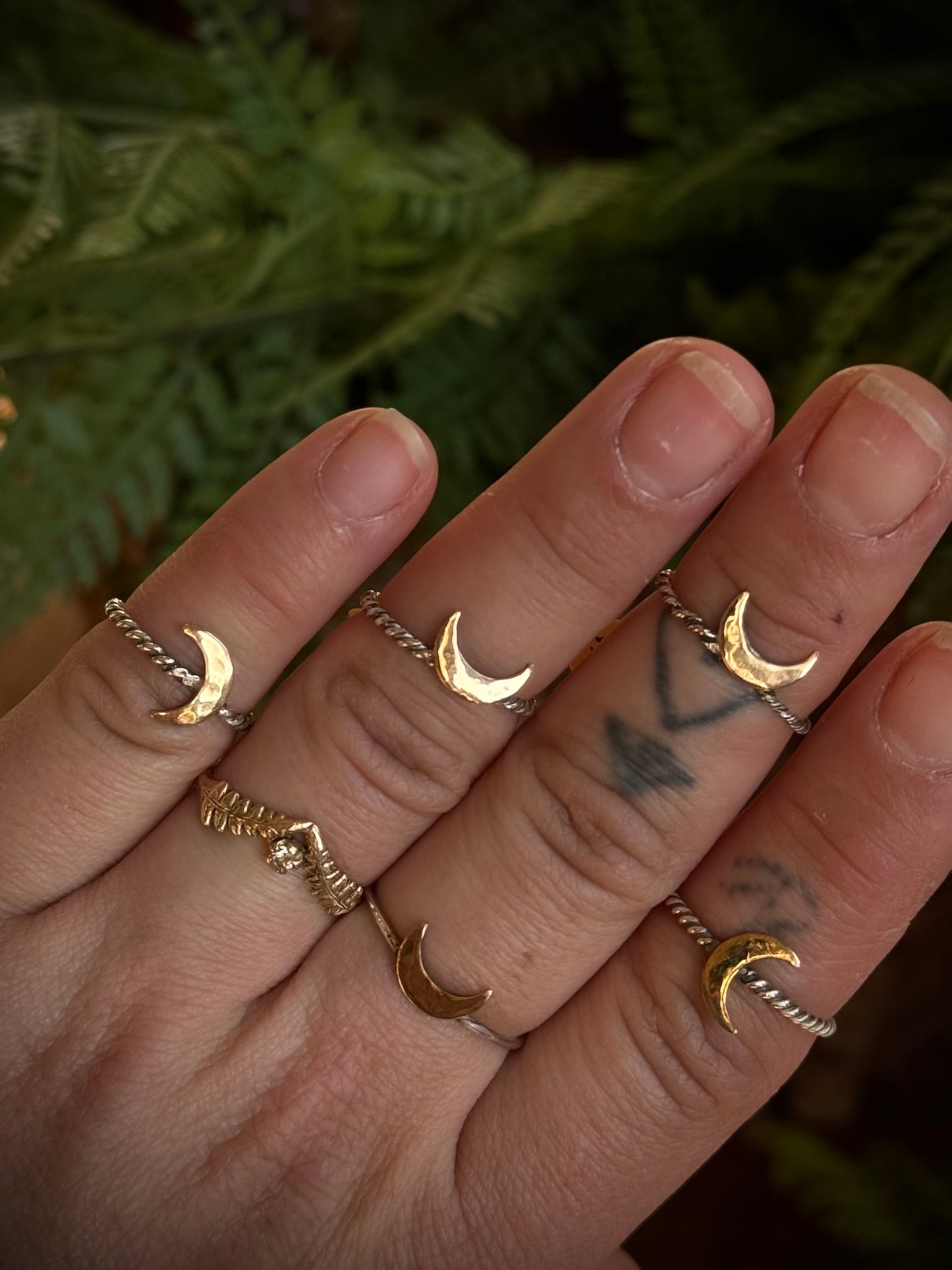 Hecate Moon Rings