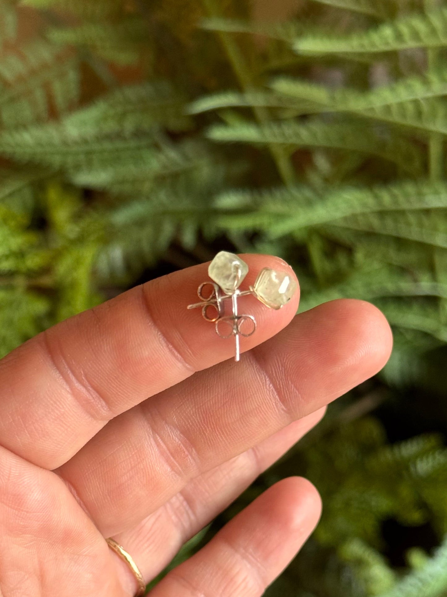 Stud earrings ~ Sterling multi gem options