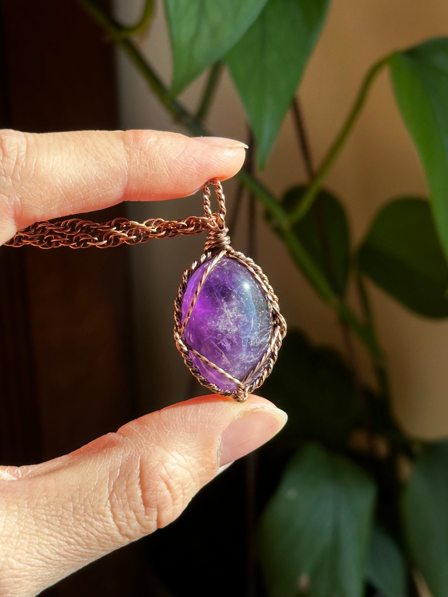 Amethyst Theia in Copper