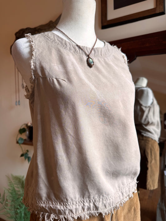 Eco Dye ~ Upcycled Top Size XS