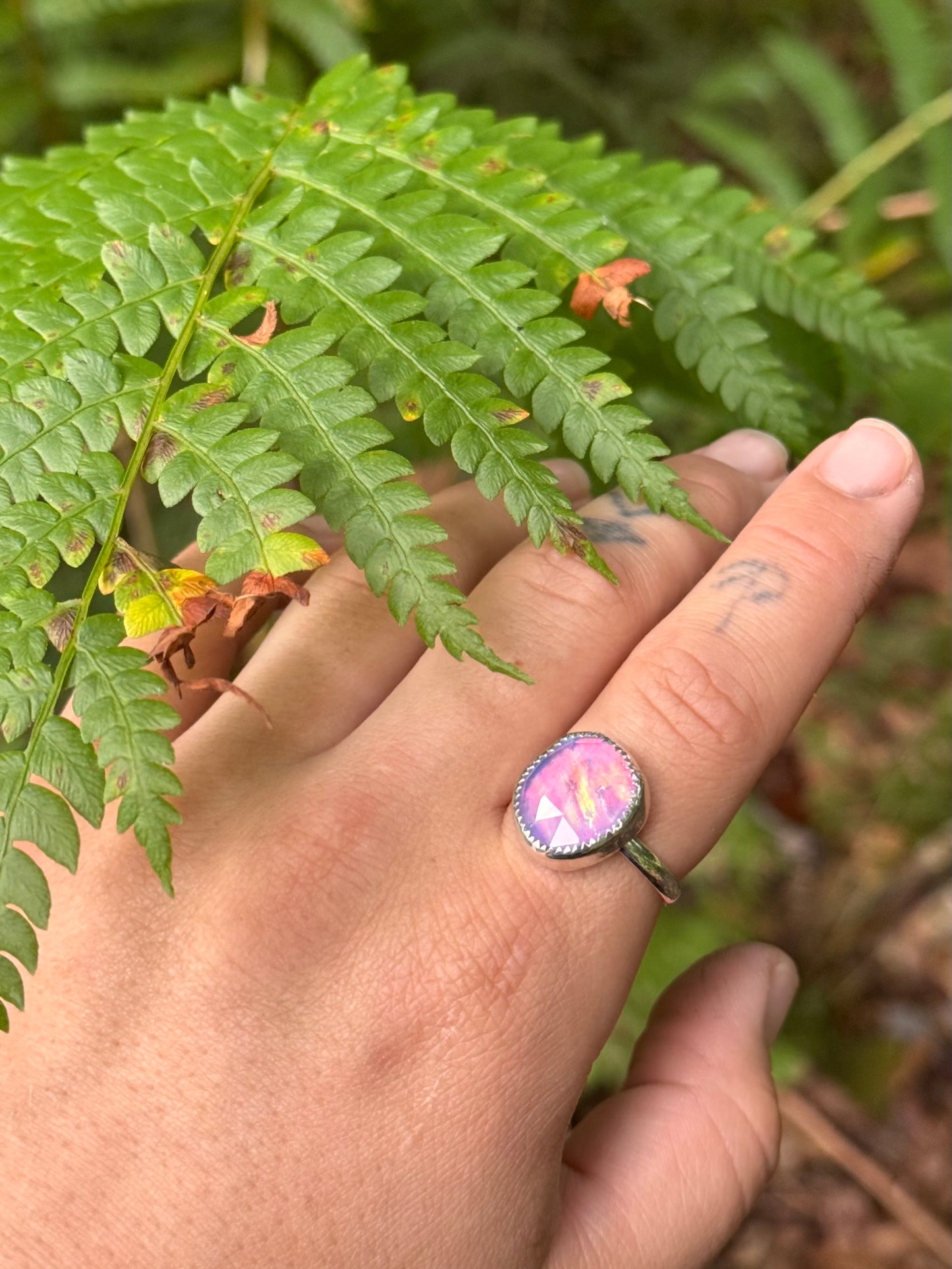 Opal Fairy Ring ~ size 7