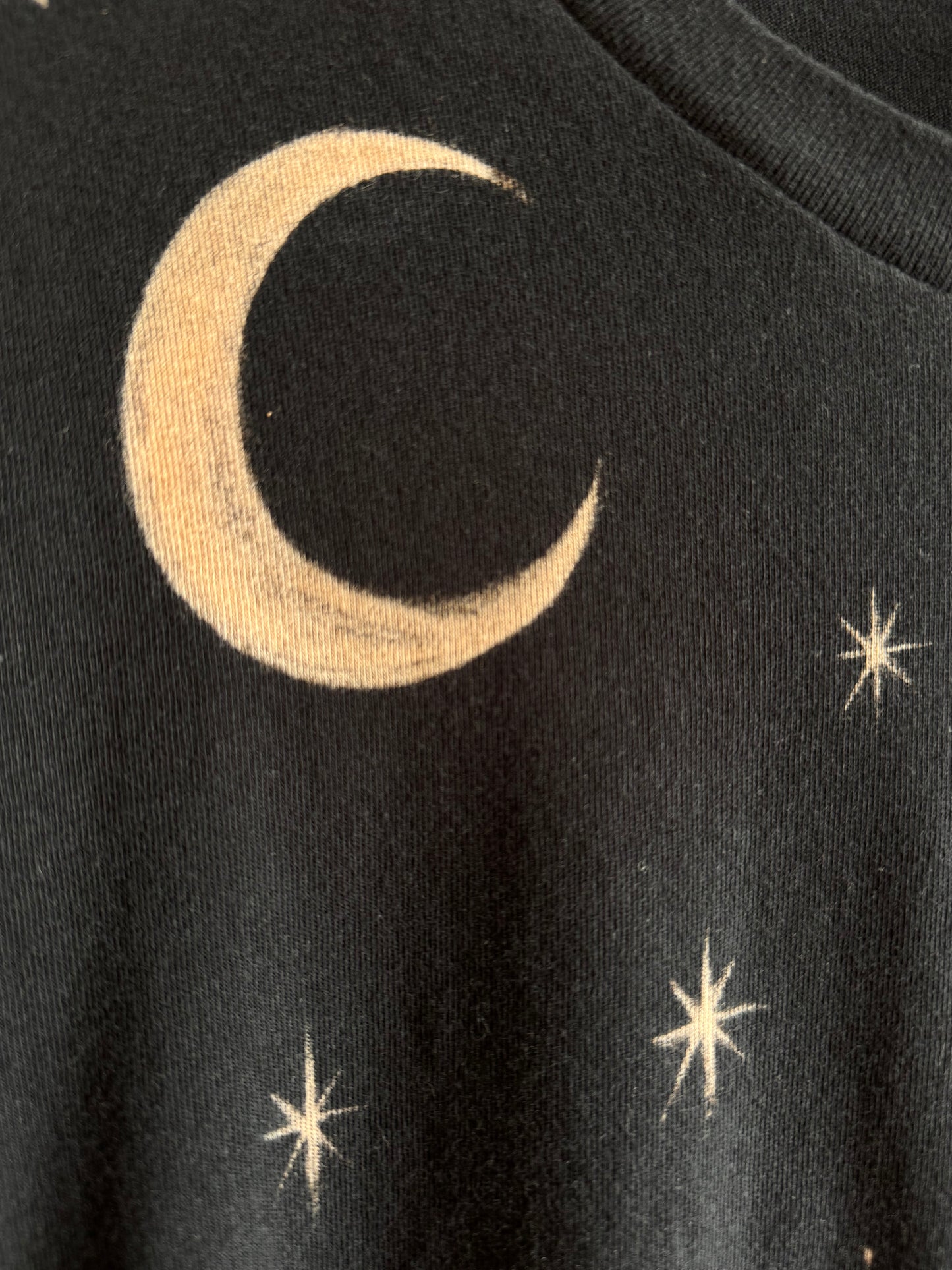 Handpainted boxy crop Medium
