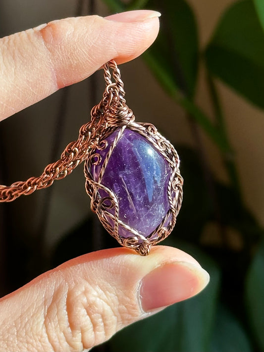Amethyst Druid in Copper
