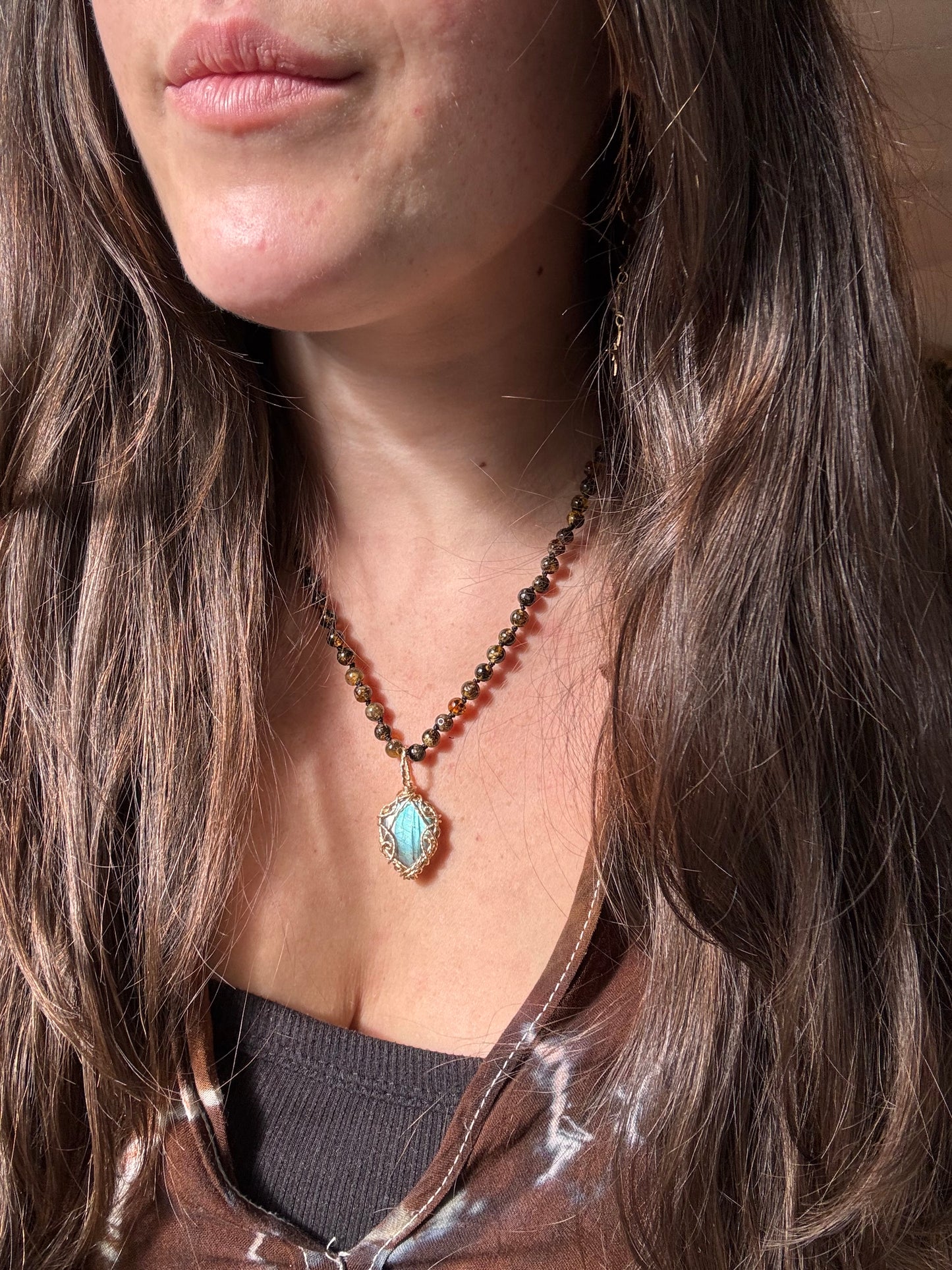 Labradorite Druid in 14k Gold