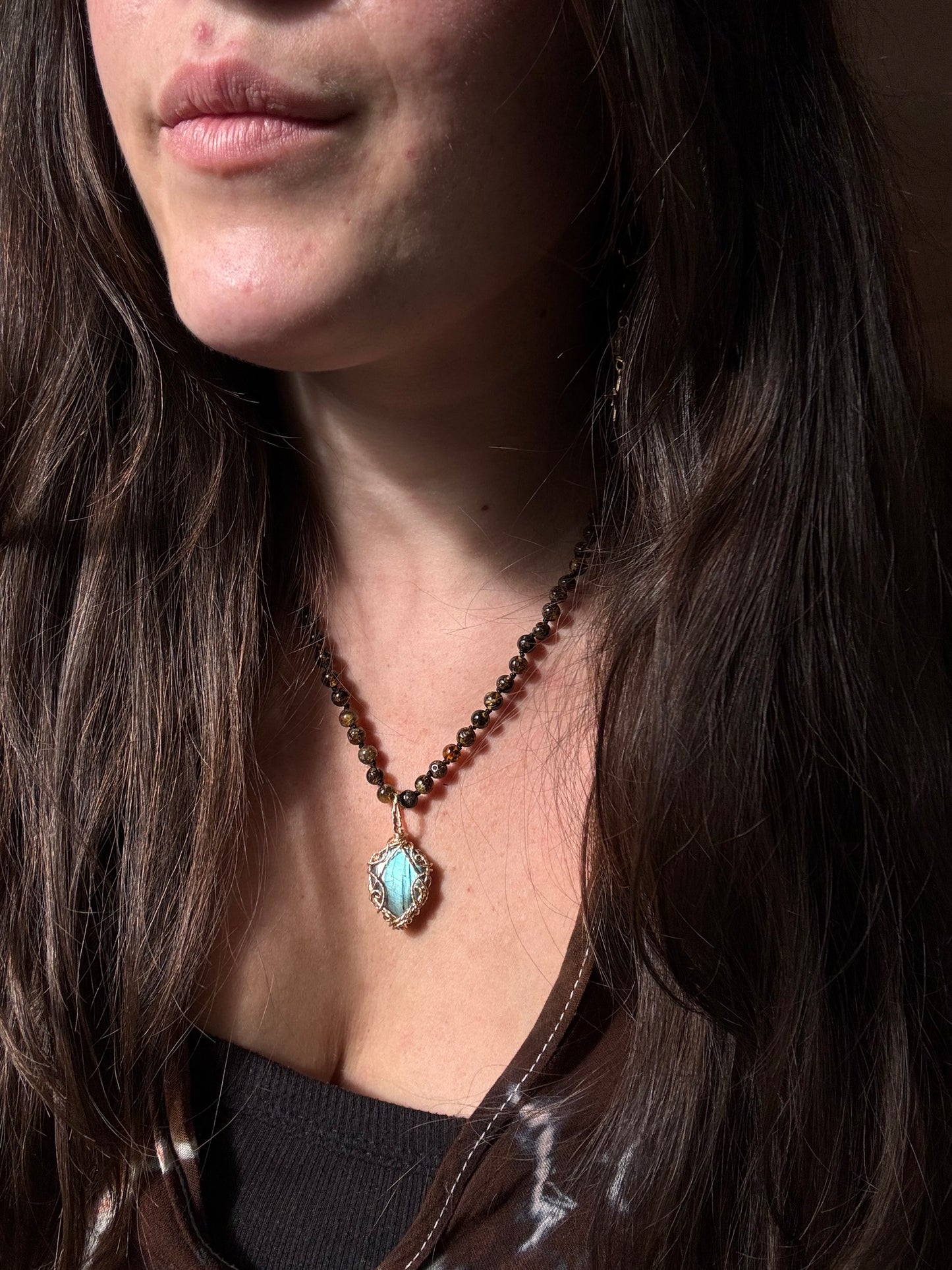 Labradorite Druid in 14k Gold