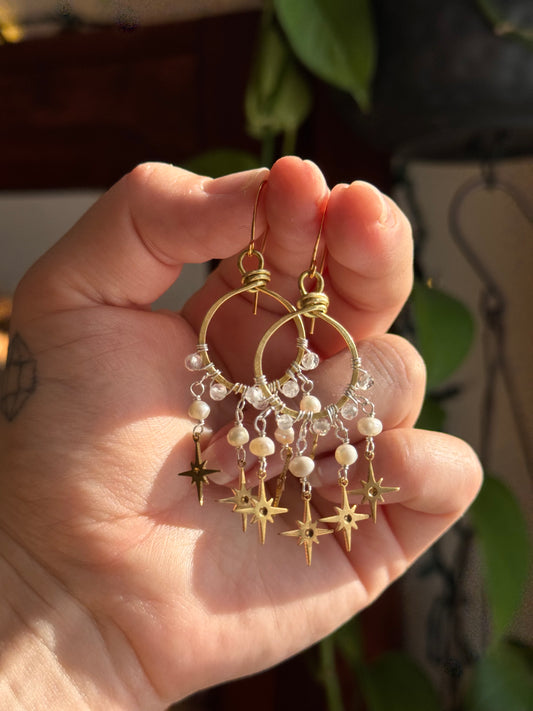 New Star Earrings