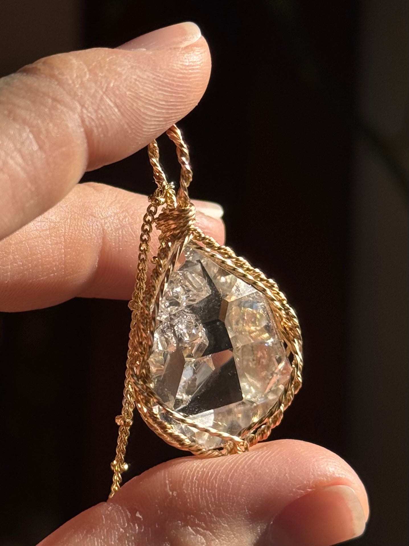 Mother of Diamonds ~ raw diamond sister “Megara” STRENGTH