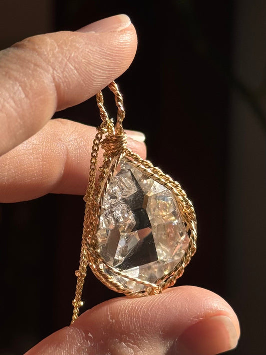 Mother of Diamonds ~ raw diamond sister “Megara” STRENGTH
