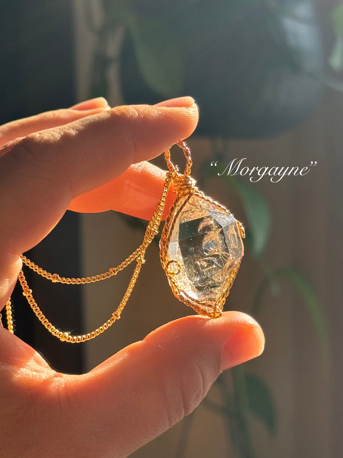 Mother of Diamonds ~ raw diamond sister “Morgayne” WISDOM