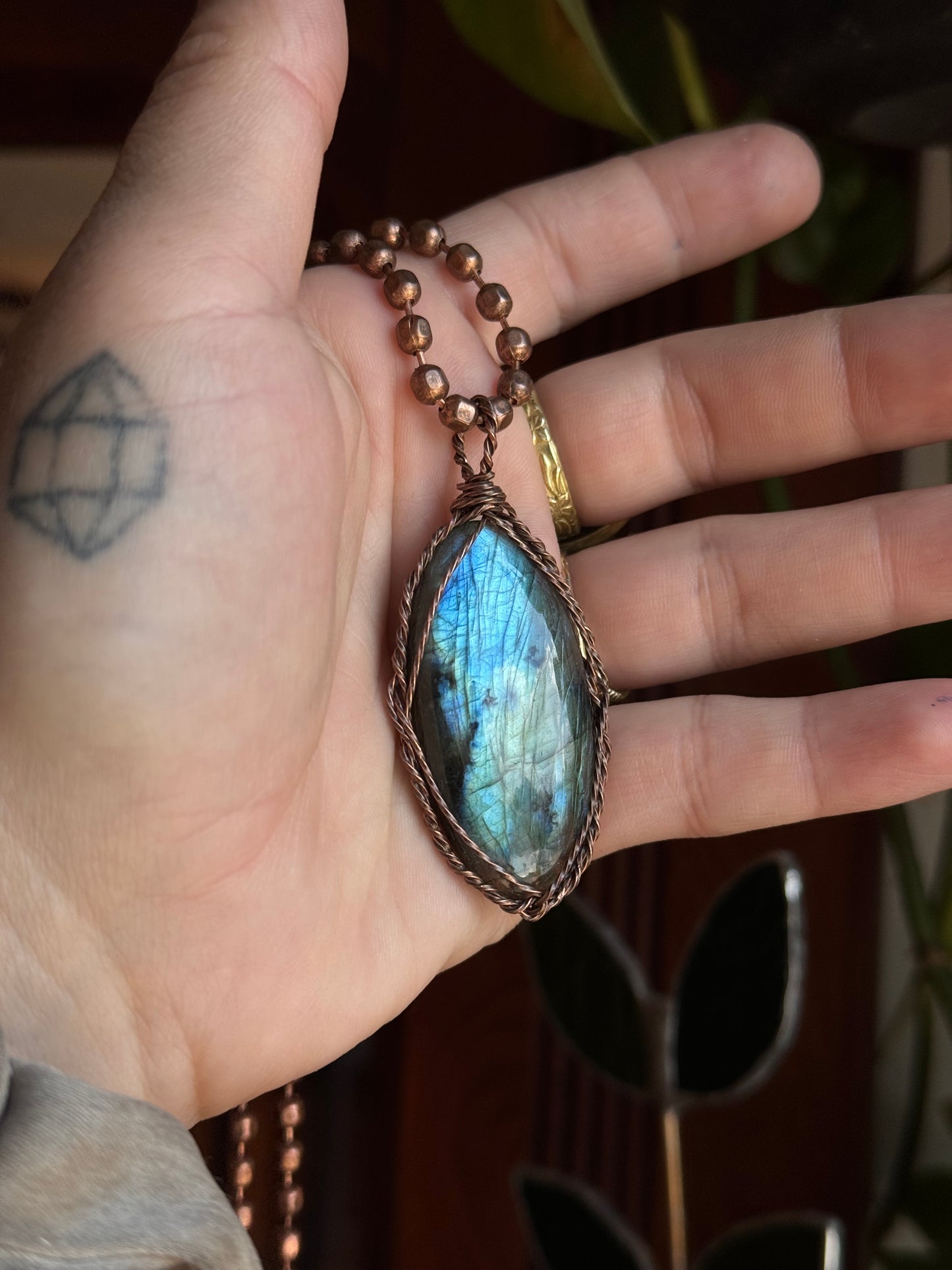 Blue as can be Labradorite Necklace add on