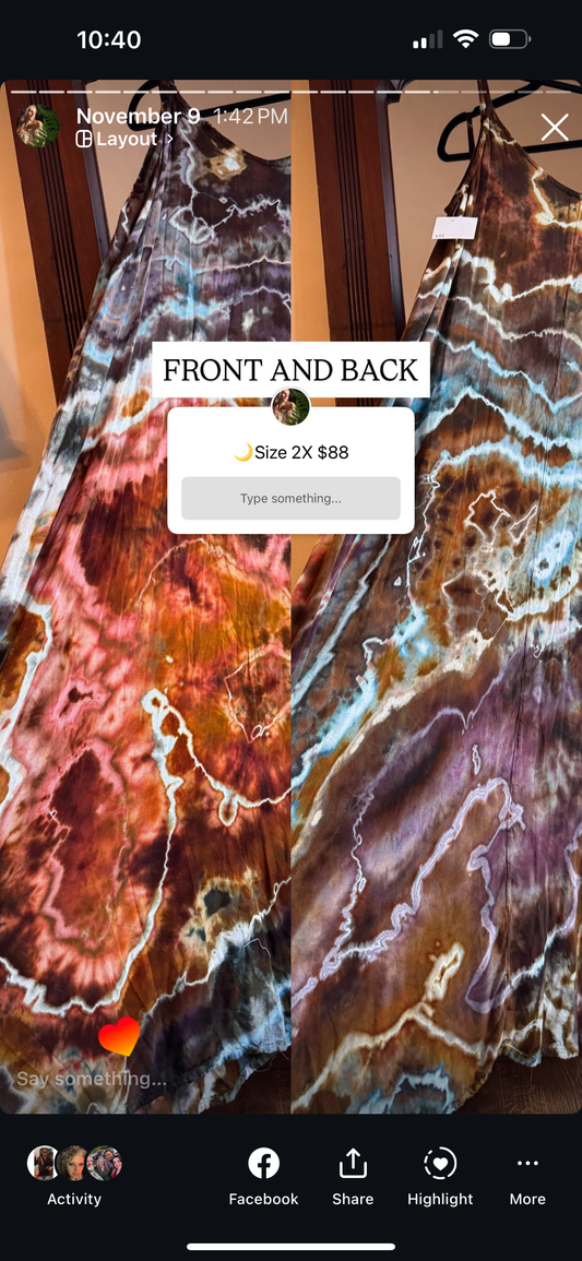 2XL Taurus dress for mama Veronica