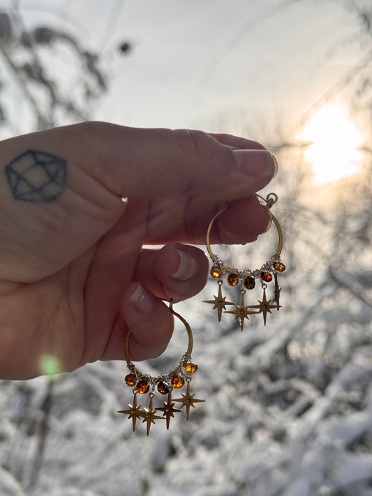 Solstice Hinging Hoop Earrings ~ the OG