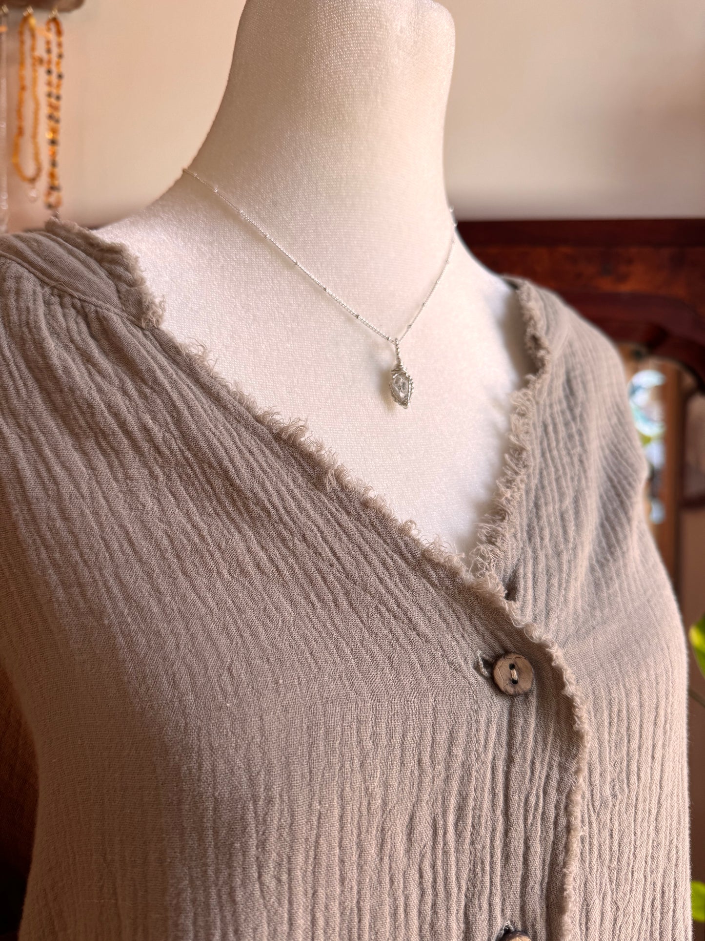 Size M muslin dress