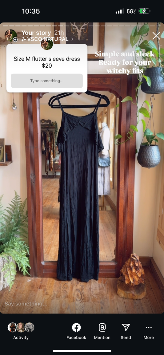Black dress M