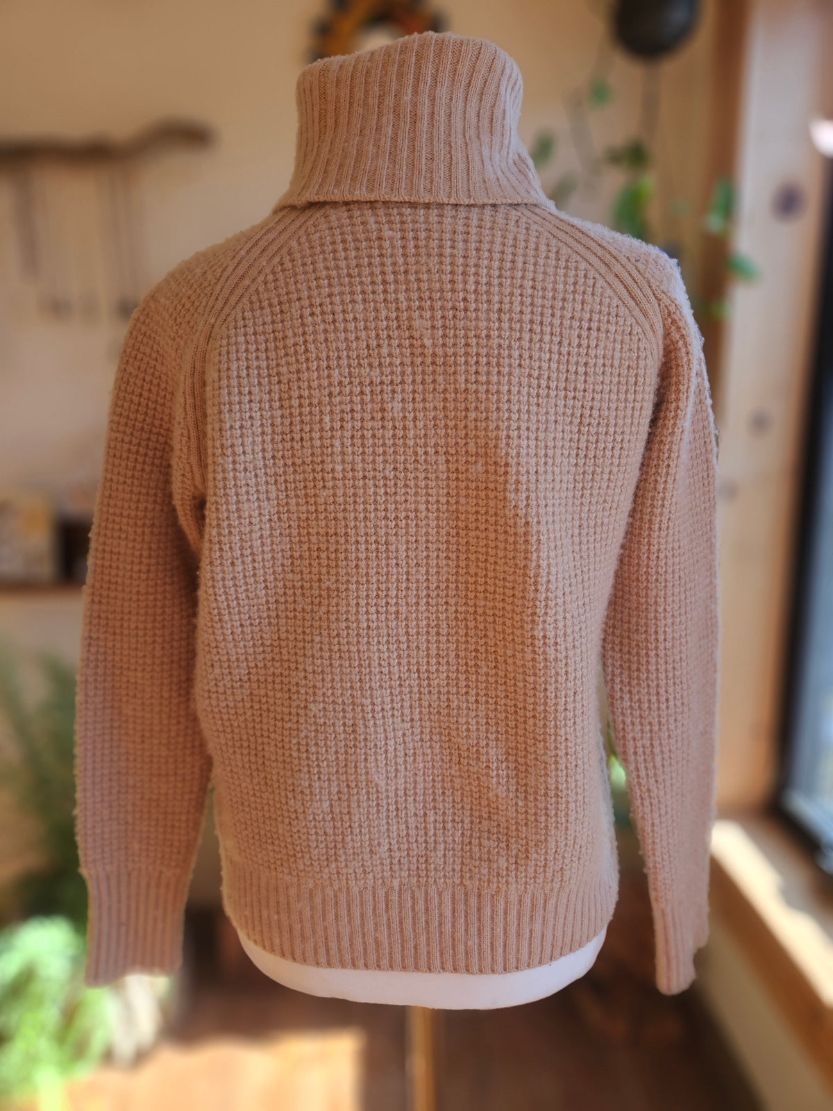 Size Medium Tan Knit Sweater