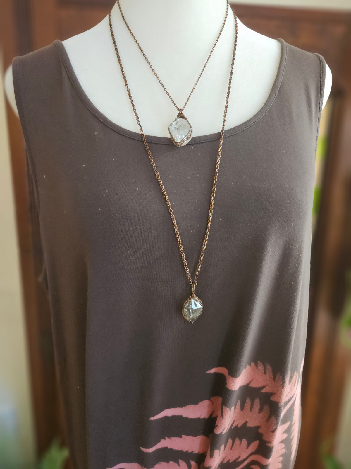 Size Large Upcycled Hand Painted Bleach Dress