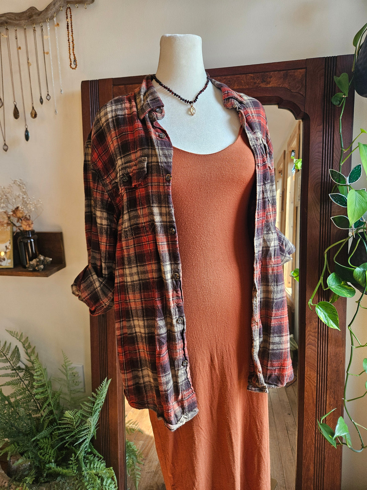Unisex Medium Autumn Flannel