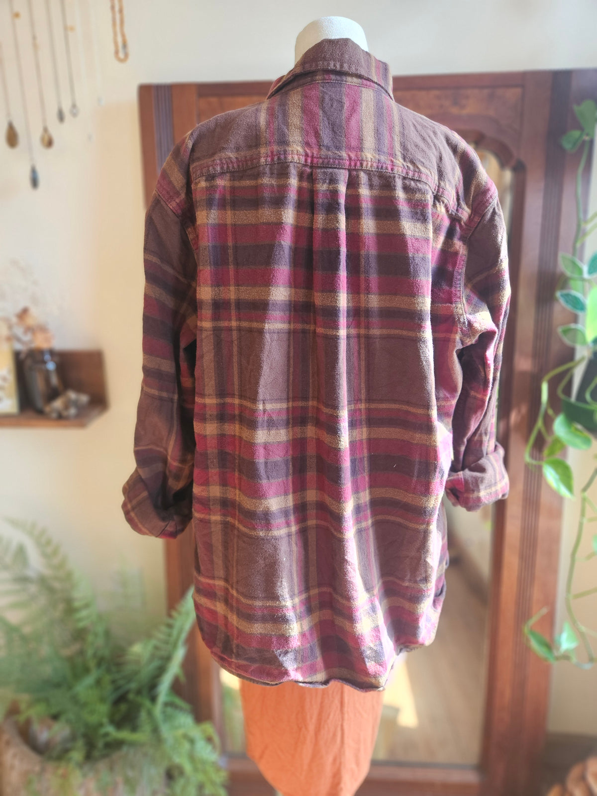 Unisex Medium Autumn Flannel